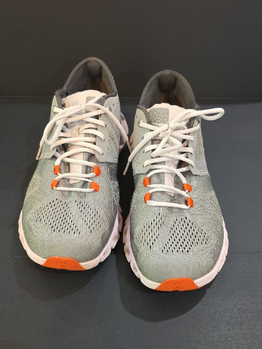 On Running Cloud X 2 Women's Athletic Shoes in Sage with Pink Accents Size 10 - Picture 8 of 13